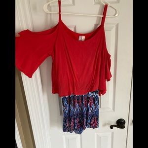 Multi Color Romper from Francesca’s